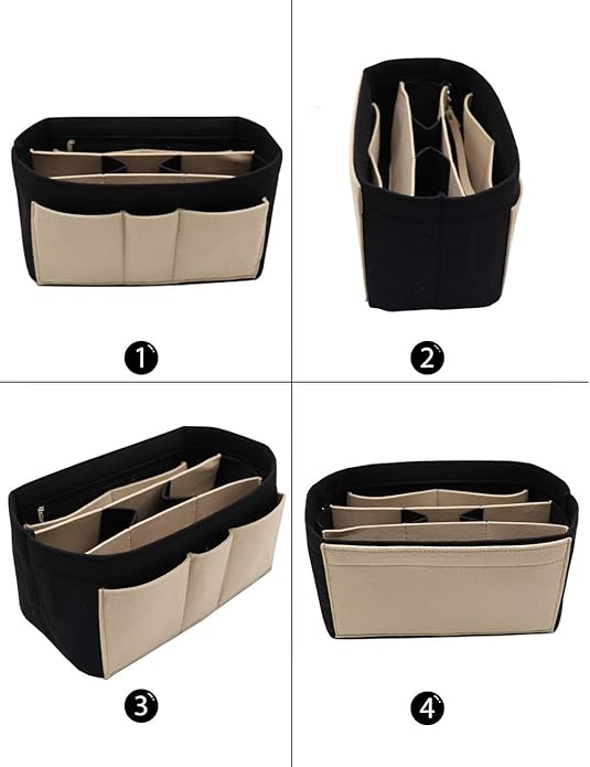 LEXSION Felt Insert Bag Organizer Bag In Bag For Handbag Purse Organizer Fits Speedy Neverful