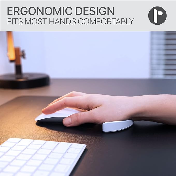 Glider V3 2025 Wrist Rest for Mouse, Ergonomic Sliding Palm Support for Carpal Tunnel and Wrist Pain Relief, Lightweight Gliding Wrist Pad for Office Work, Gaming, Coding, and Computer Use