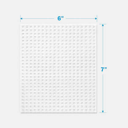HOMEXCEL Swedish Dishcloths for Kitchen, 20 Pack Reusable Sponge Dish Cloth for Kitchen and Cleaning Counters, Super Absorbent Paper Towels (Blue/White/Pink)