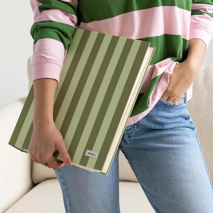 Document Organizer Binder – Premium Linen Folder System with Full & Half-Page Envelopes for Important Papers, Passports, Birth Certificates & More