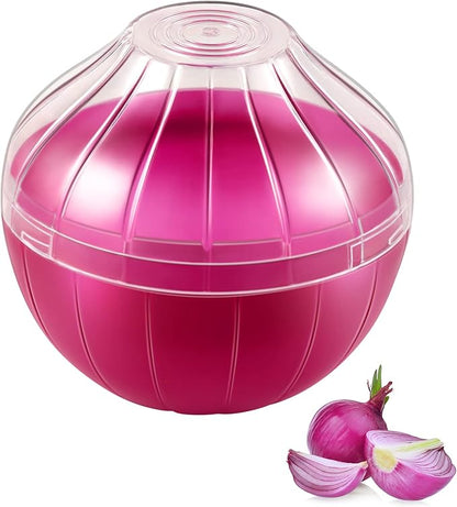 Onion Storage Containers, Reusable Onion Keeper for Refrigerator, Individual Onion Saver Holder Organizer for Fridge to Keep Onion Fresh