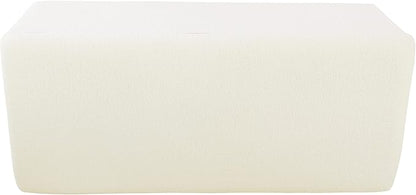 HomePop Storage Bench, Pearl Cream, Rectangle