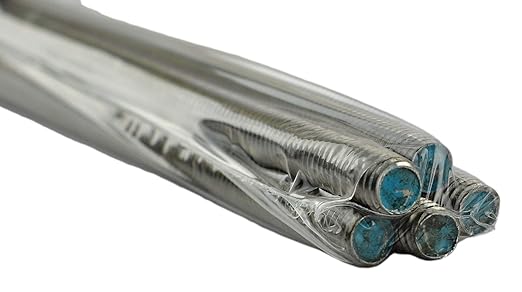 Chenango Supply Stainless Steel 304 Fully Threaded Rod (3/8-16 x 3ft (5 Pack))