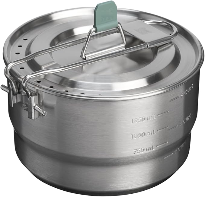 Stanley Wildfare Go Nesting Kettle Cookset 1.0 L SS Shale