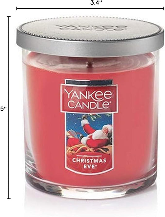 Yankee Candle Christmas Eve Scented, Classic 7oz Small Tumbler Single Wick Candle, Over 35 Hours of Burn Time