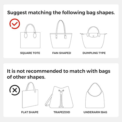 GIVLEFLY Purse Organizer Insert with Multiple Pockets, Drawstring Satin Tote Bag Organizer, Light Weight Purse Liner with Zipper Pocket (Extra Large,Red) Fit for Longchamp Large,Neverful and More