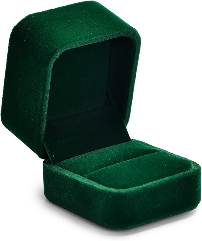 Green Small Proposal Ring Box Jewelry Gift Box for Ring Jewelry Gift Box for Engagement,Proposal