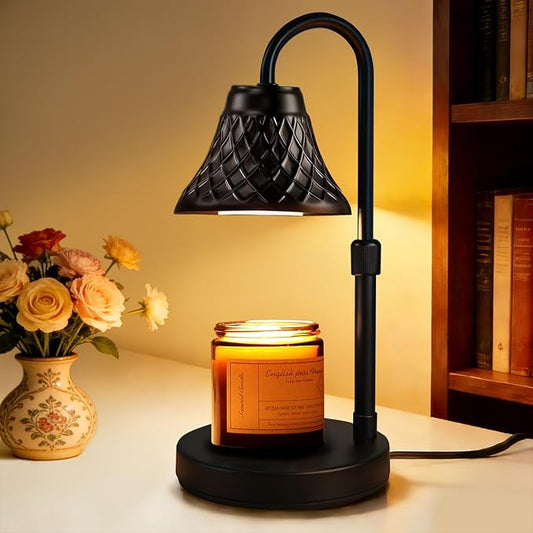Adjustable Candle Warmer Lamp with Timer: Mothers Day Gifts Lamp fits All Candle Jar Home Decor - Wax Warmer for Scented Wax - Birthday Gifts for Women
