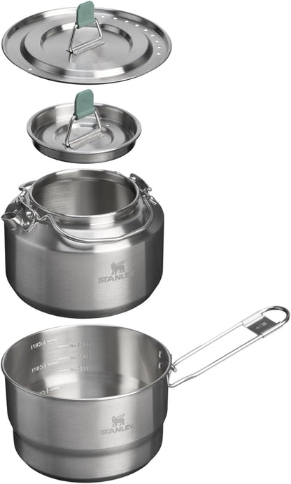 Stanley Wildfare Go Nesting Kettle Cookset 1.0 L SS Shale