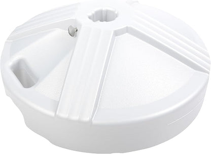 US Weight Durable 50 Pound Fillable Umbrella Base Designed to be Used with a Patio Table