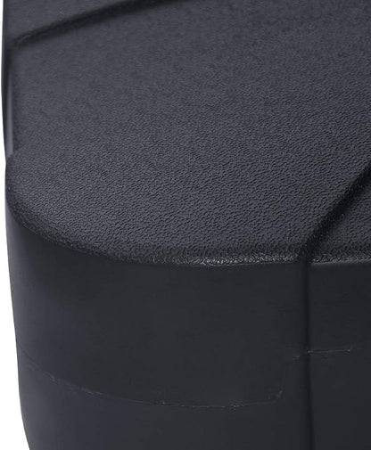 EliteShade USA 33" x 33" Offset Patio Umbrella Base Sand/Water Filled Square Umbrella Stand,Black