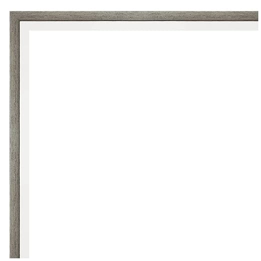 Amanti Art Framed Fabric Pinboard 17 x 41, Indigo Threads I by PI Studio Printed Modern Bulletin Board for Use as a Vision Board or Wall Organization Frame