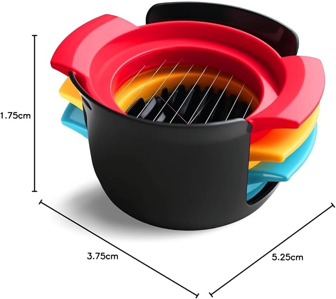 Egg Slicer Cutter Multi-functional Hard Boiled Egg Wedger