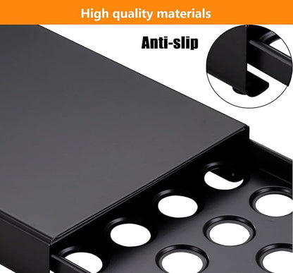 K-Cup Coffee Pods Holder, Coffee Pod Storage Drawer for Nespresso Capsules, k cup and Dolce Gusto, Organizer 20 Pod Capacity, Black