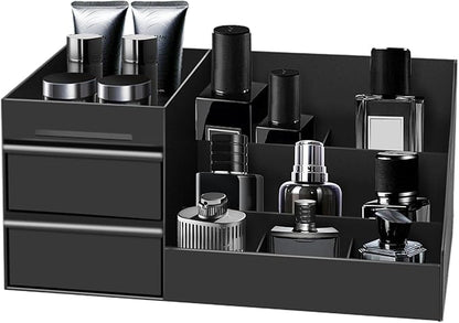 Mens Organizer,Cologne Organizer for Men,Perfume Organizer,Cologne Stand,Perfume Stand,Organizador de Perfumes,Bathroom Countertop Storage,Shelf for Bathroom Counter,Men Bedroom for Gifts