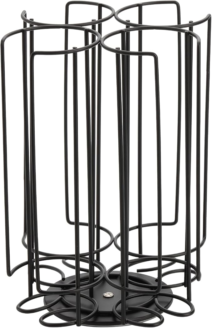 Frcctre Metal Cocktail Capsule Holder Capsules Storage Carousel Organizer, Compatible with Bartesian Cocktail Capsules, Hold Up to 32 Capsule Pods
