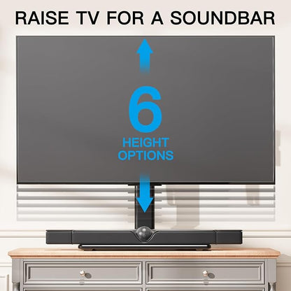 PERLESMITH Universal Swivel TV Stand Legs for 32-65 inch TVs up to 88lbs, Height Adjustable Table Top Stand Base, Television Mount Stands with Tempered Glass Base, Universal VESA 400x400mm, PSTVS17