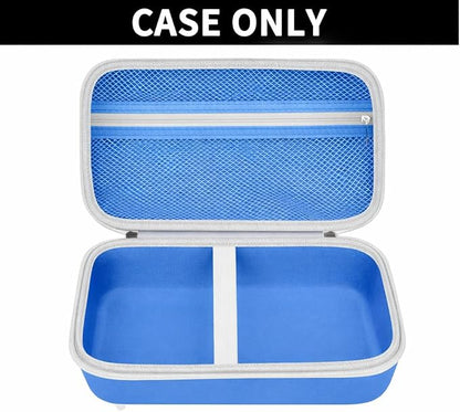 Case Compatible with Brady M210/ BMP21-PLUS/ M210 LAB Handheld Label Printer. Sticker Maker Portable Storage Holder Bag with Pocket for Brady Authentic Labels, USB Cable and Accessories(Box Only)-Blue