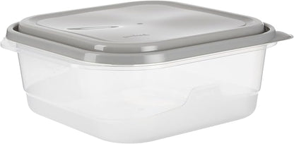 GoodCook EveryWare Extra Large Square Food Storage Container, 2 Pack, BPA Free