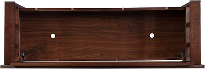 Linon Home Dcor Linon Home Decor Cynthia Storage Bench, 50"w x 17.25"d x 32"h, Walnut