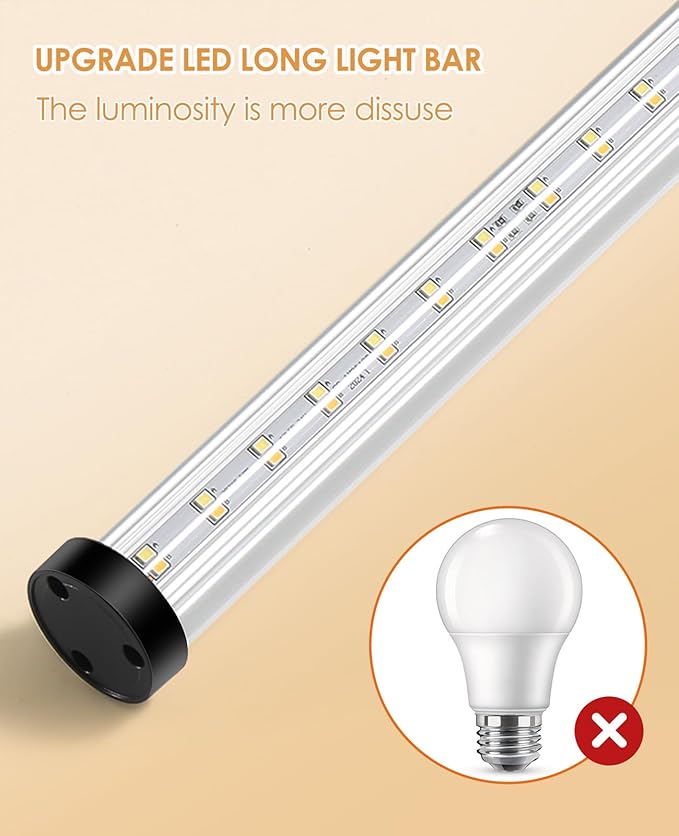 Floor Lamp for Bedroom Living Room Office with Remote Control Modern Living Room LED 4 Color Temperature & Stepless Dimmer, Standing Elegant Lamp 3000k-7000k (Round-Pale Yellow)
