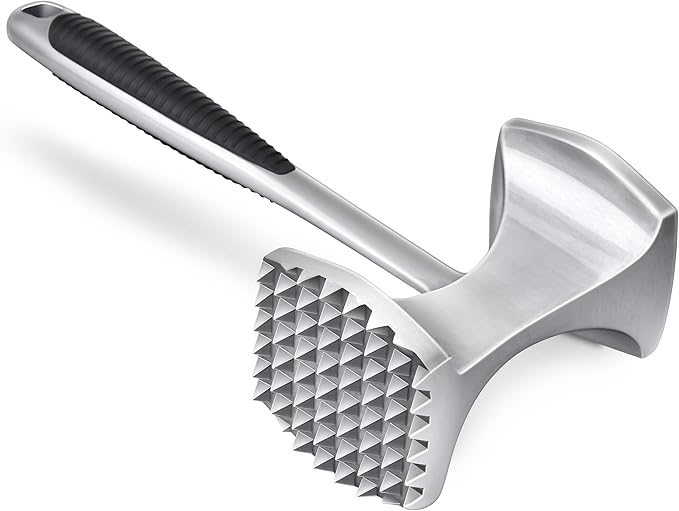 Aliglow Meat Tenderizer Hammer Tool Pounder For Tenderizing Steak Beef Poultry