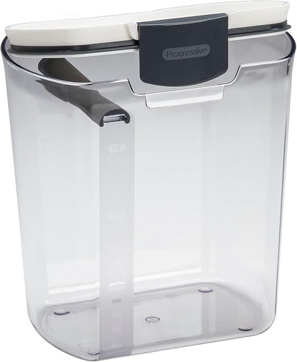 ProKeeper Flour Storage Container, 4-Quart Capacity, Includes Leveling Bar for Mess-Free Measuring