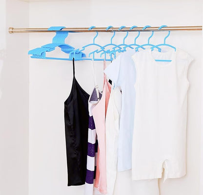 100 Pack Baby Clothes Hangers,Kids Plastic Hangers for Closet,Toddler,Infant,Child,Newborn's Coat Hangers Ideal for Laundry and Nursery's Everyday Standard Use