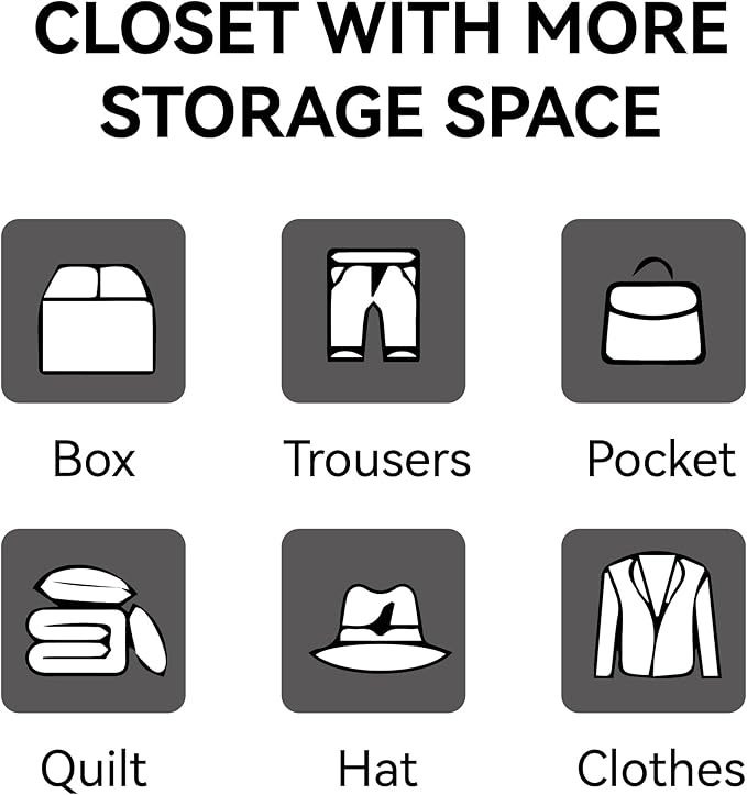 COFaR Black Metal Wardrobe Closet with 2 Drawers, 71" Steel Armoire Cabinet with Hanging Rod & Adjustable Shelf, Modern Freestanding Closet Organizer with Doors