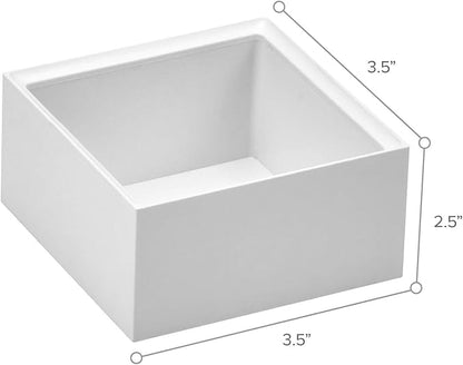 Bostitch Office Konnect Desk Organizer Accessory Tray, Stacks for Desktop Storage, White