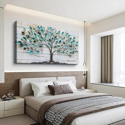MHARTK66 30 X 60 Wall Art For Living Room Abstract Wall Decor For Bedroom Large Wall Art Canvas Prints Tree Landscape Picture Framed Artwork For Walls Office Paintings Modern Decorations For Home