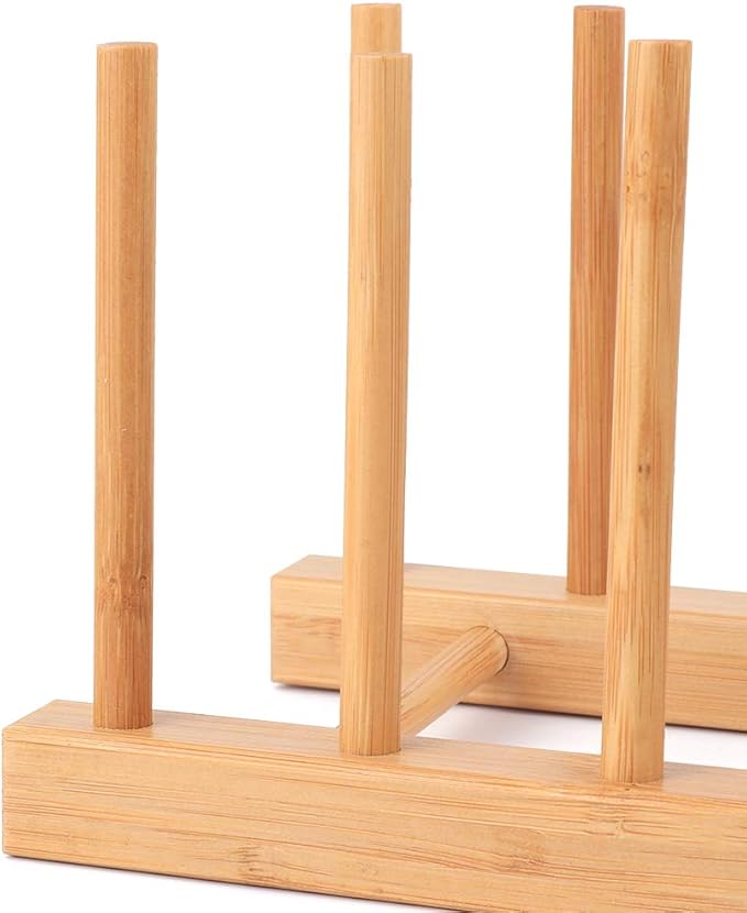 Dish Drying Rack, Pot Lid Plate Rack Organizer Holder Versatile Organizer, Cutting Board Drying Holder, Kitchen Storage Cabinet Organizing for Cup Pot Lid