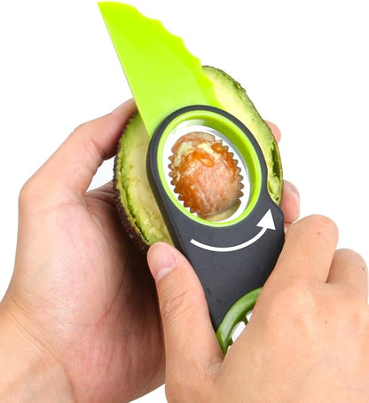 3 in 1 Avocado slicer,dishwasher safe