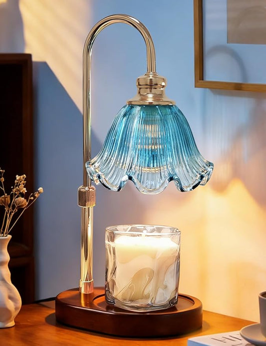 Candle Warmer Lamp with Timer, Christmas Decorations Indoor, Birthday Gifts for Women Mom, Warming Gifts for Office, Dorm, Apartment & New Home Decor