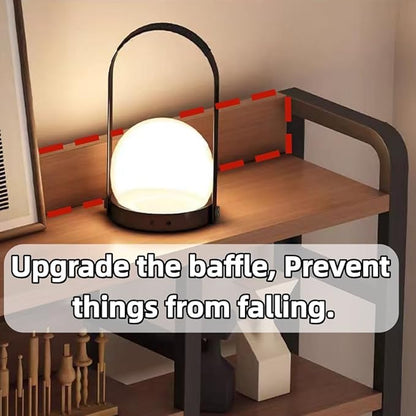 Desktop Bookshelf, pegboard Storage and Organization Rack, Dorm Desk Shelf, Desk Hutch, Desktop Storage for Office, Study, Student Display Rack,Desktop Shelves (Black+Walnut 45.3" Lx9.9 Wx37 H)