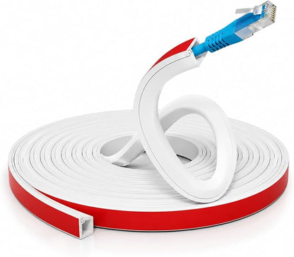 78" Silicone Cord Hider for Wall, Flexible Wire Cover for 1 Cord, Self-Adhesive TV Wire Hider for Wall, Cable Raceway Management for Desk, Home & Office, Safer for Kids & Pets, White