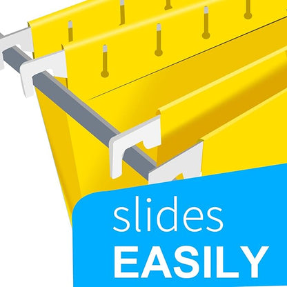 HERKKA Extra Capacity Hanging File Folders, 60 Pack Reinforced Letter Size Hanging Folders with Heavy Duty 3 Inch Expansion, Designed for Bulky Files, Medical Charts, 12 Assorted Colors