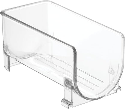 iDesign Stackable Bottle Holder for Water or Wine Bottles– Clear