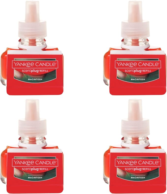 Yankee Candle Macintosh ScentPlug Refill 4-Pack