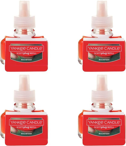 Yankee Candle Macintosh ScentPlug Refill 4-Pack