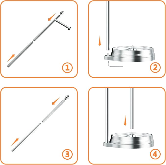 KASUNTO Toilet Paper Holder for Bathroom, Heavy Weighted Metal Free Standing Toilet Paper Holder Stand with Crystal Ball, Toilet Paper Roll Stand for Bathroom Accessories