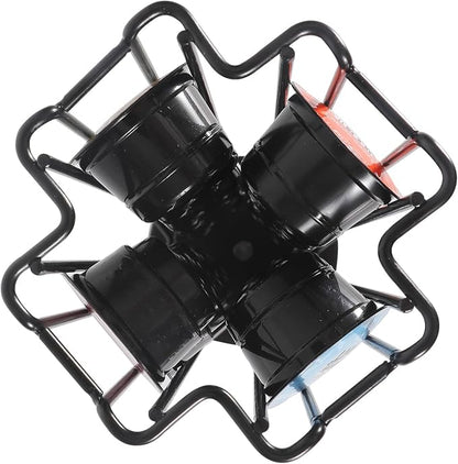 Coffee Pod Holder Carousel Compatible For Starbucks Verismo,Lavazza Blue, CBTL,K-fee,Tchibo Cafissimo,Caffitaly systems,Coffee Pods Storage Organizer Stand Holds up to 28 Capsule Pods