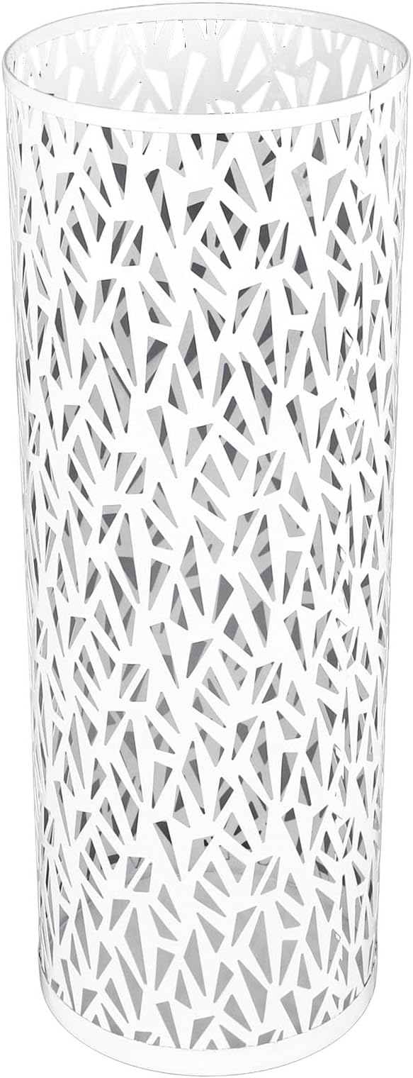 Semme Round Metal Umbrella Holder, and Watertight, Modern Design, Stable for Entryway, Office, Home Use (L)