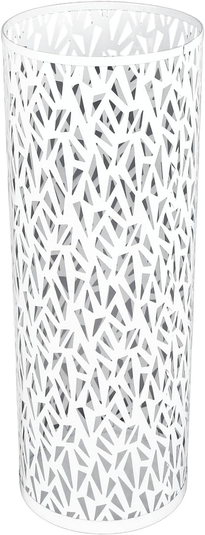 Semme Round Metal Umbrella Holder, and Watertight, Modern Design, Stable for Entryway, Office, Home Use (L)