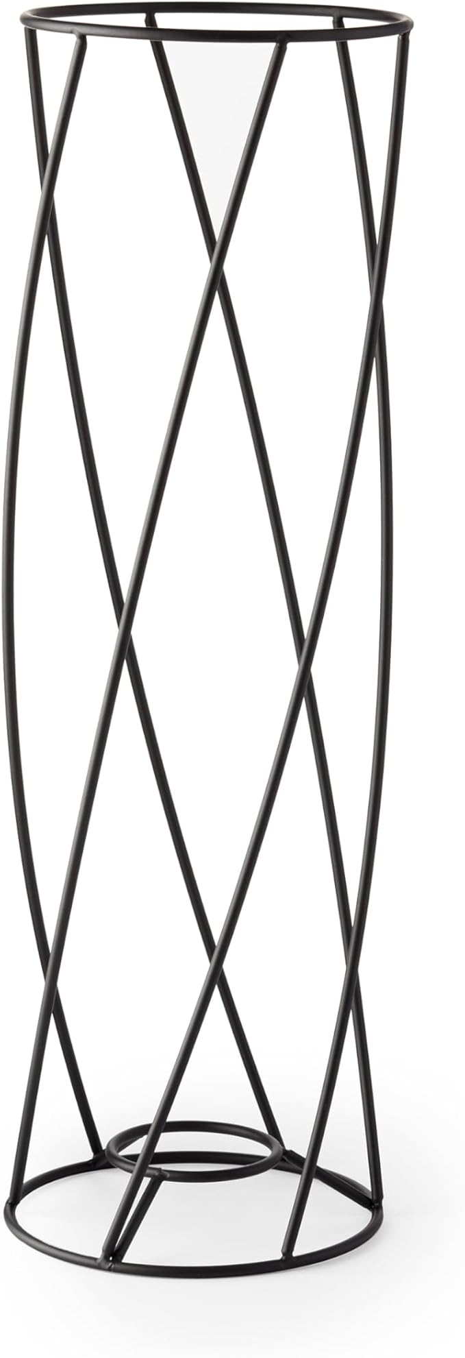 Better Living Products 53780 TWIST Toilet Paper Reserve, Holds 4-Jumbo Rolls, Matte Black