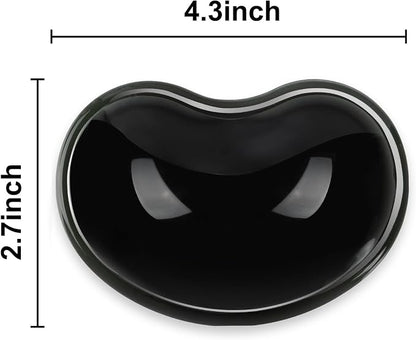 Ergonomic Gel Wrist Rest for Mouse, Computer Mouse Wrist Support for Arm Pain Relief, Heart-Shaped Cute Hand Wrist Cushion for Home and Office Working Gaming Anti-Fatigu