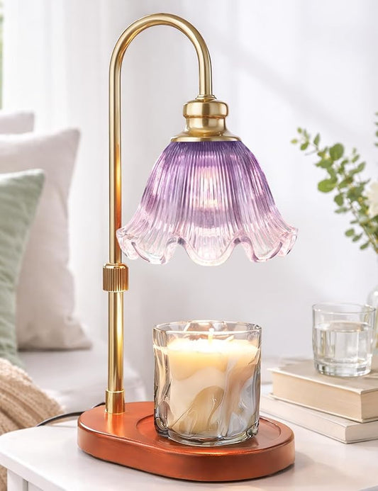 Candle Warmer Lamp with Timer, Christmas Decorations Indoor, Birthday Gifts for Women Mom, Warming Gifts for Office, Dorm, Apartment & New Home Decor