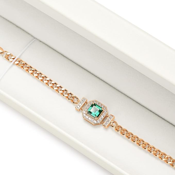 Oirlv Luxury Leather Long Chain Bracelet Necklace Storage Box Velvet Interior Gift Case, Premium Gorgeous Jewelry Display Box for Wedding,Engagement,Proposal,Birthday(Creamy-white)