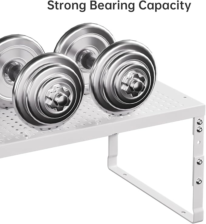 Cabinet Shelf,Expandable Adjustable Stackable Kitchen Organizer,for cabinets, Kitchens, countertops, bathrooms Shelf Organizer(2Packs/White,Large)