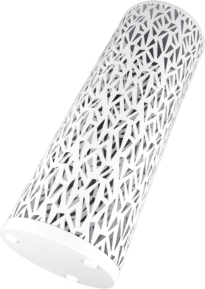 Semme Round Metal Umbrella Holder, and Watertight, Modern Design, Stable for Entryway, Office, Home Use (L)